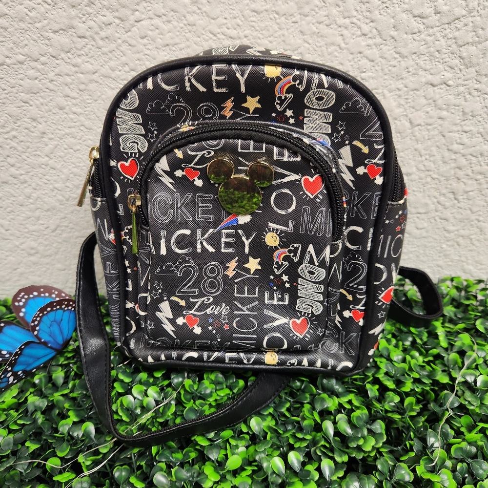 Mickey Love Mini Backpack Black - image 1